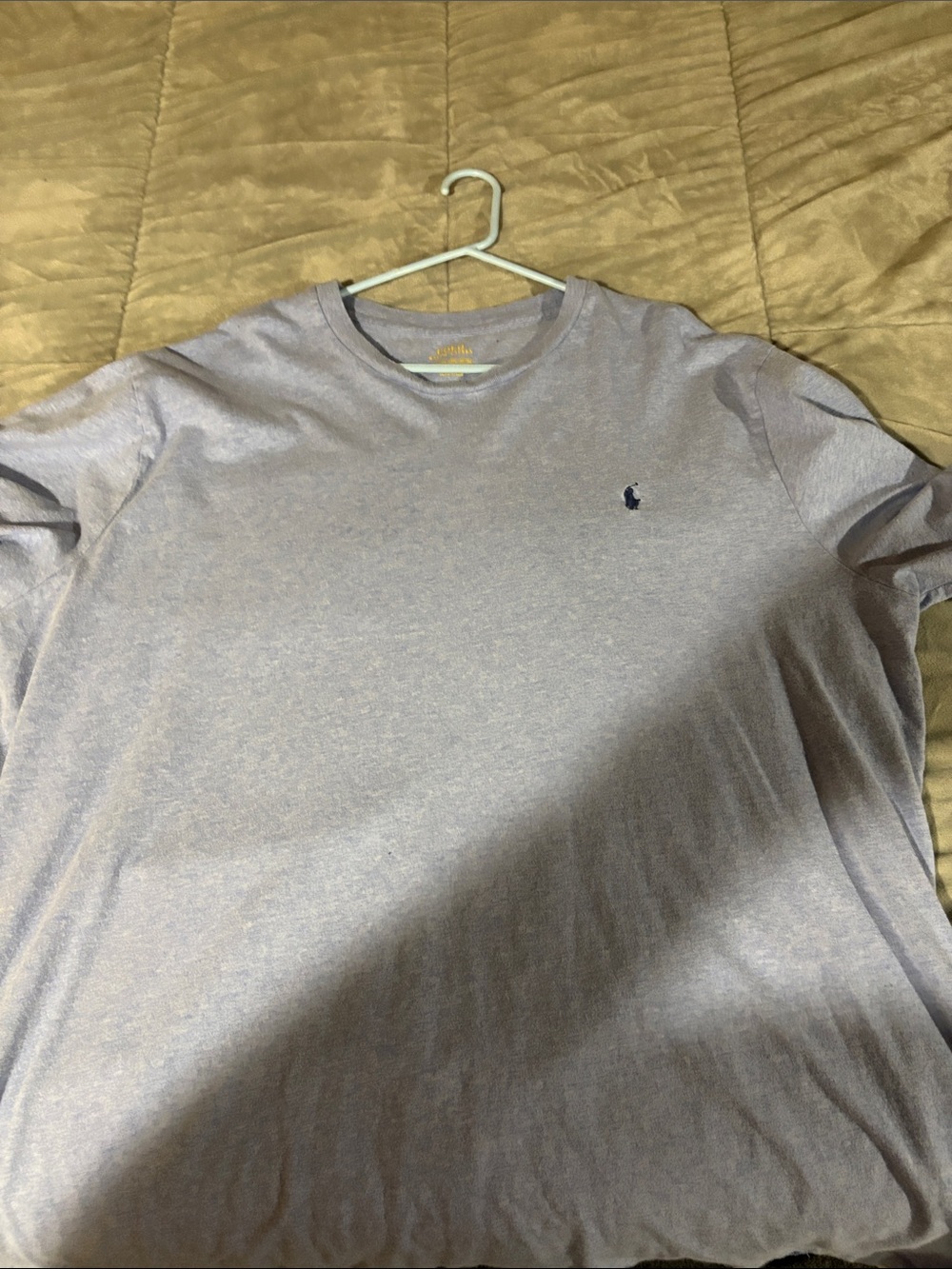 Polo by Ralph Lauren Heather light blue Short Sleeve Crewneck Tee